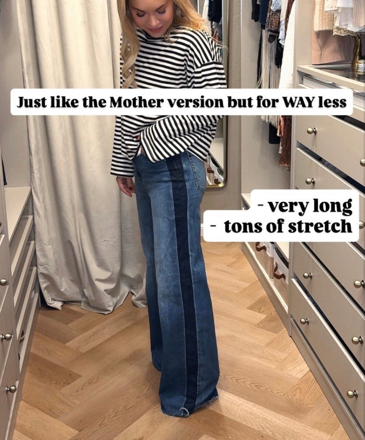 Jeans
Wide leg jeans
Stripe top


#LTKSeasonal #LTKdayinmylife #LTKootd