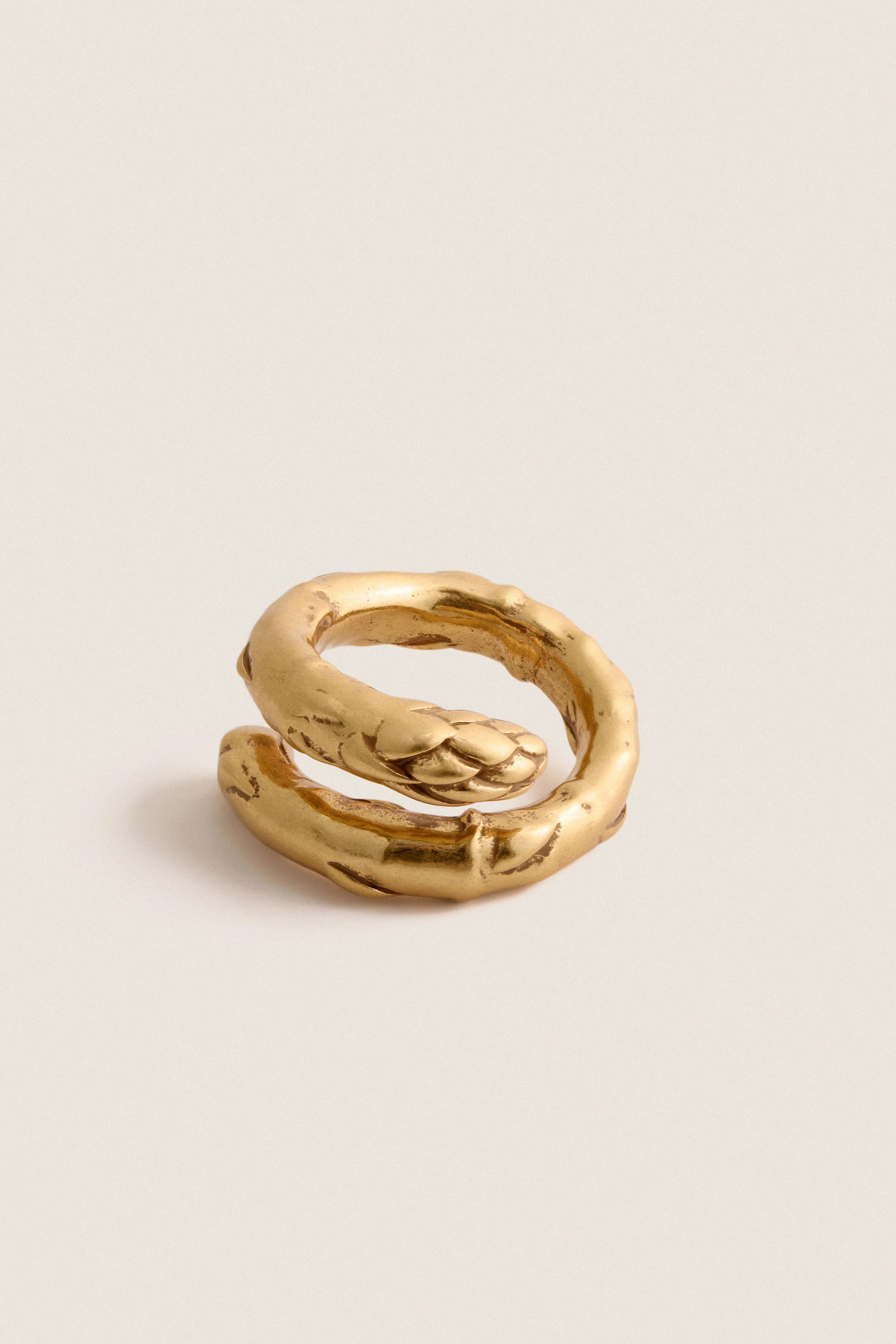 Gold Asparagus Napkin Rings Set of 4 | Tuckernuck (US)
