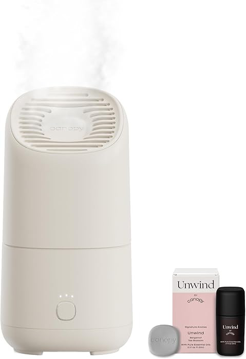 Canopy Portable Misting Humidifier - Cordless 11 HR Run Time, 500 mL, TSA Approved Travel Humidif... | Amazon (US)
