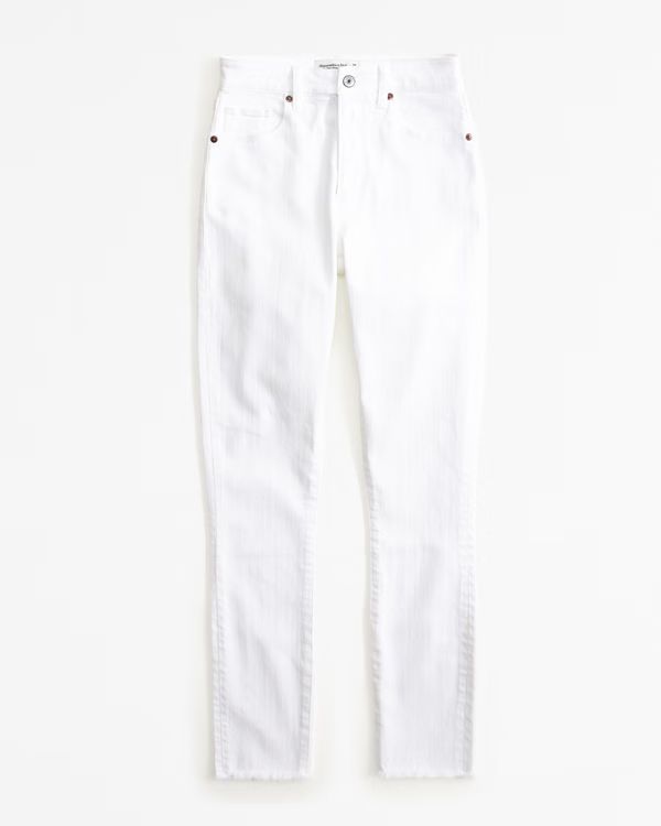 Women's High Rise Super Skinny Ankle Jean | Women's New Arrivals | Abercrombie.com | Abercrombie & Fitch (US)