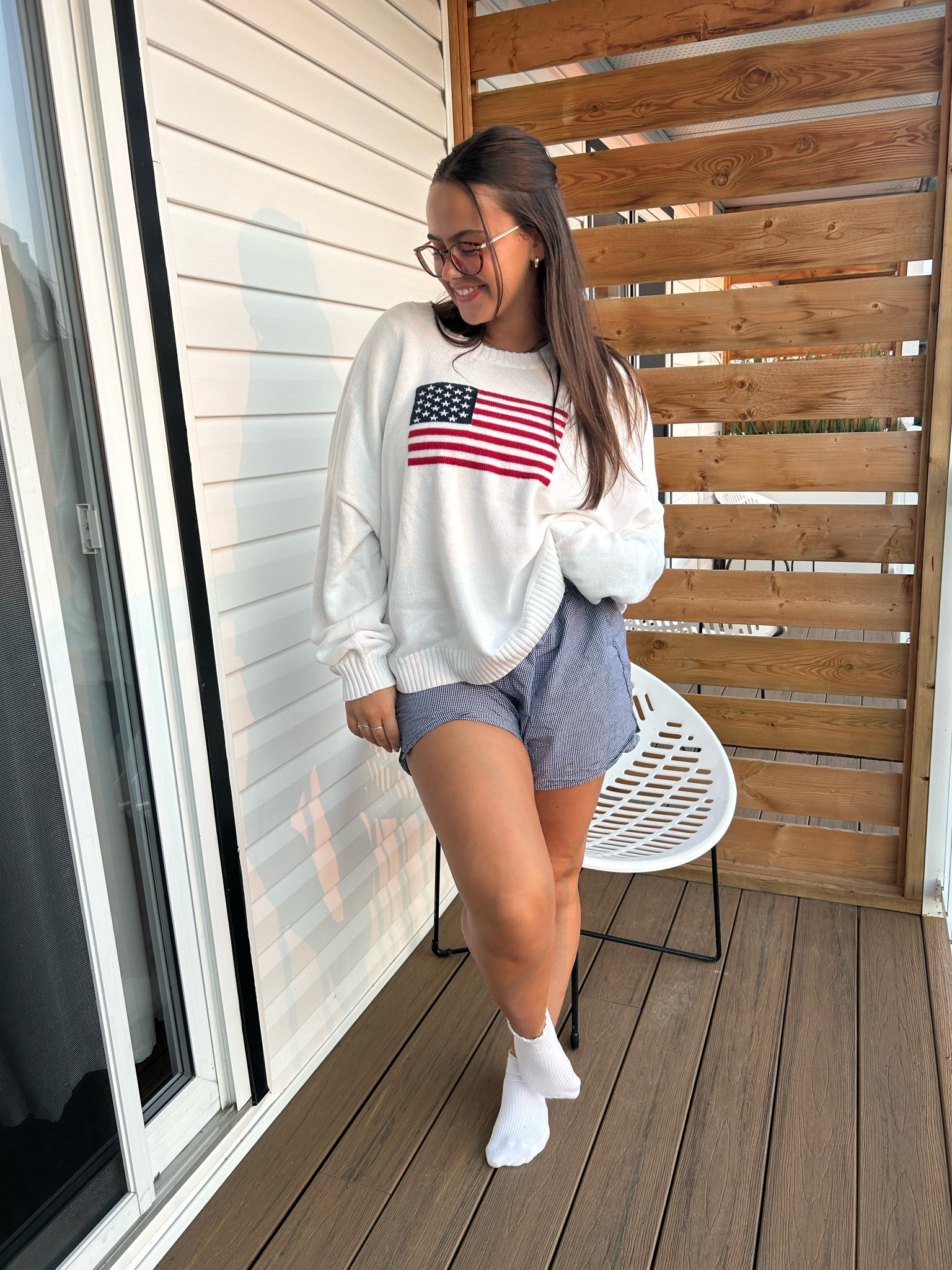 Women's American Flag Graphic Crew … curated on LTK