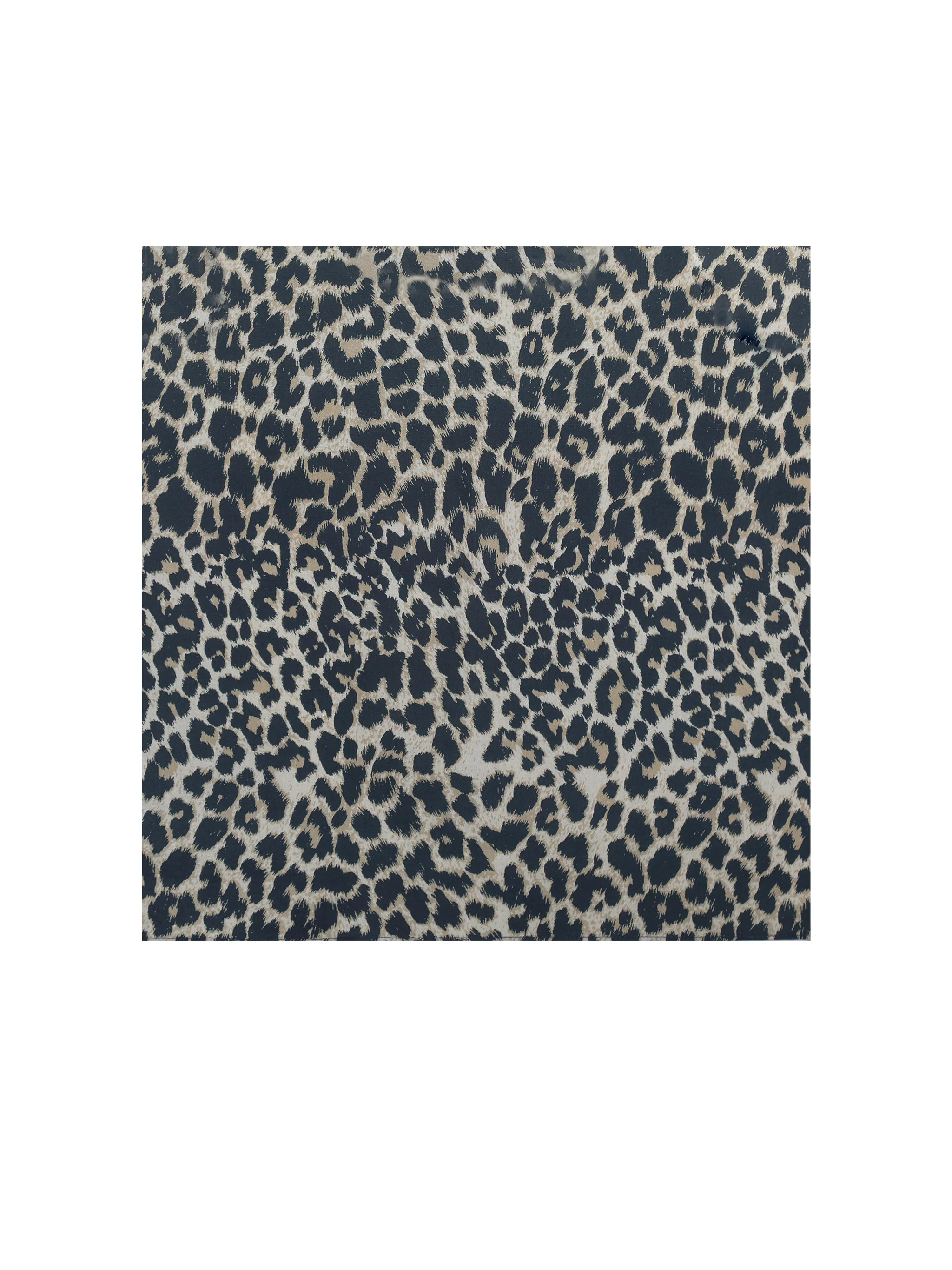 Spring Affair Cheetah Print Linen Head Scarf | Miss Circle