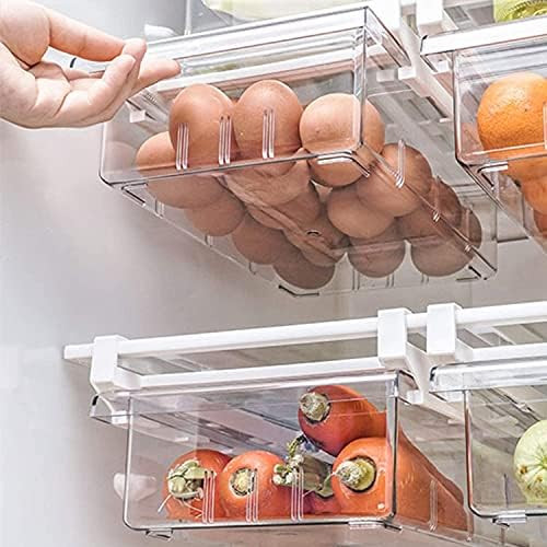 LALASTAR Fridge Drawers, 2-PACK Fridge Organizers and Storage Clear, Mini Refrigerator Organizer ... | Amazon (US)
