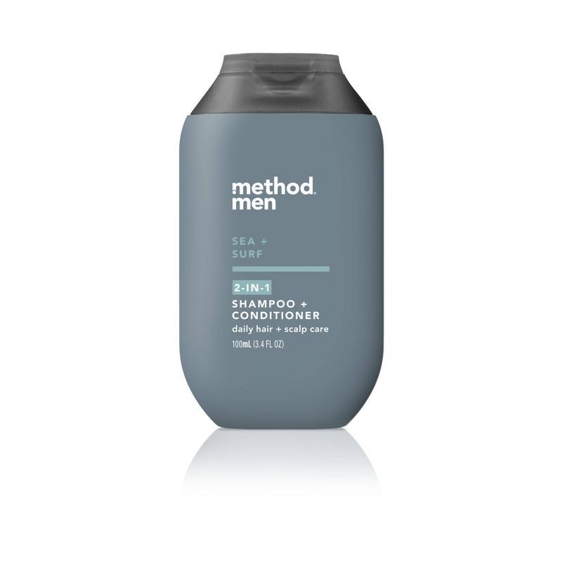 Method Men Sea + Surf 2-in-1 Shampoo + Conditioner - Trial Size - 3.4 fl oz | Target