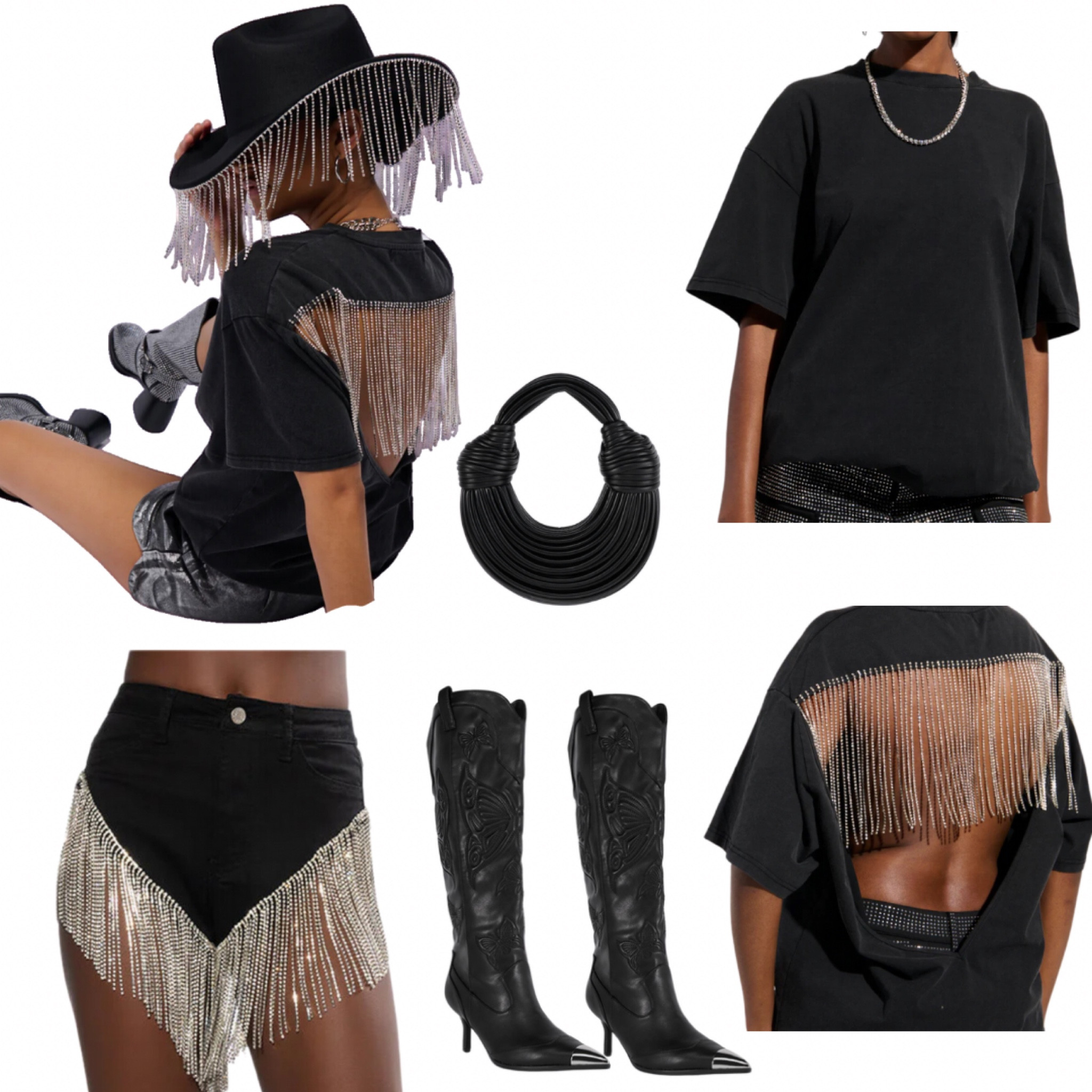 The shorts or top can be interchanged if needed if the tassels are too much for some. Also the hat is big head friendly! 🥳

#LTKPlusSize #LTKStyleTip #LTKMidsize