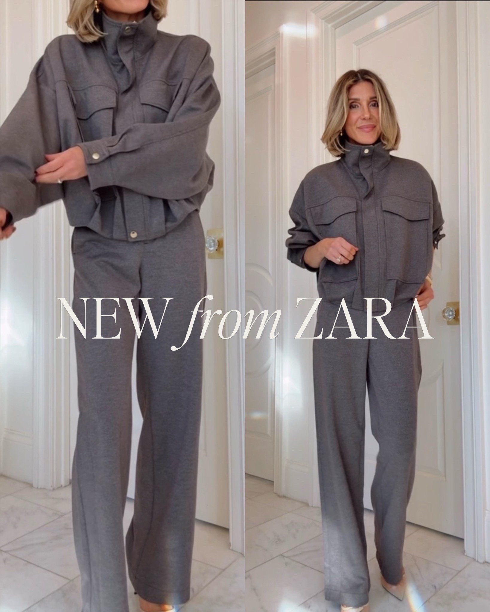 This neutral @Zara set is doing all the work 🤍
Wear it together or mix it with bold statement pieces for an elevated everyday look.
Shop the set ✨

#LTKfashion #ZaraFinds #versatilestyle #wardrobebasics #LTKstyle