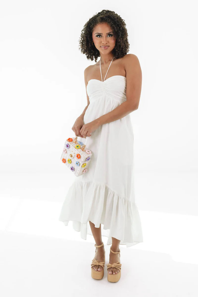Feeling Beautiful Dress - White | The Impeccable Pig