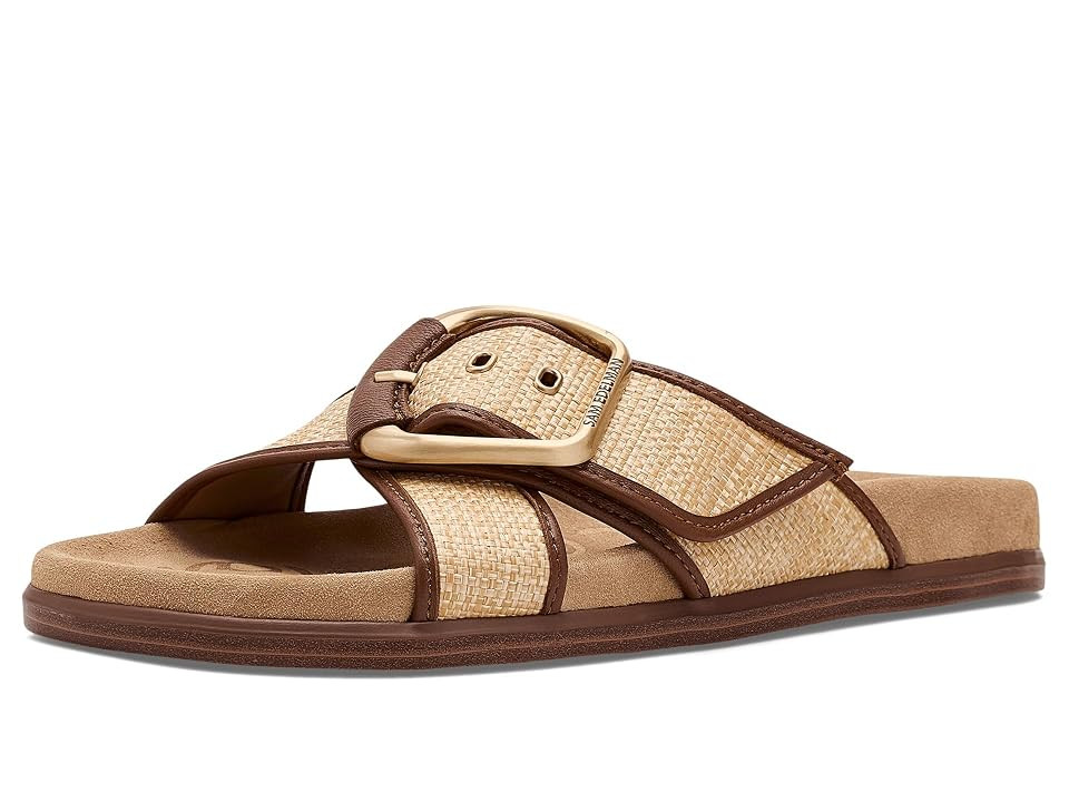 Sam Edelman Darla Women's Sandals Bleached Beechwood/Rich Cognac: 7.5 M | Zappos.com