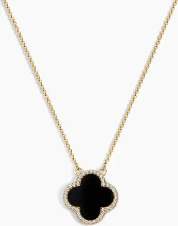 Icon Black Clover Necklace | Nordstrom