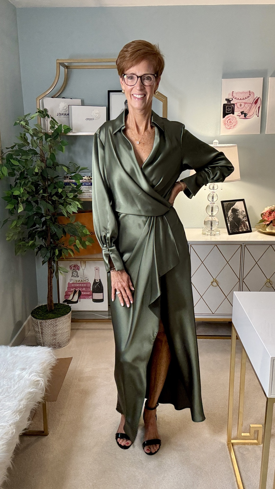 Fall wedding on the calendar? I tried three very different wedding guest dresses — and I want to know which one you would actually wear.

2: An olive satin full-length shirtdress with a faux-wrap silhouette — elegant without feeling overly formal.

I love that these give you three completely different ways to approach fall wedding guest dressing, from sleek black satin to rich olive and a more formal full-skirted silhouette.

Which gets your vote — 1, 2 or 3? Tell me below, then SAVE this for the next fall wedding invitation that lands in your mailbox. And send it to the friend who's already asking, “What am I going to wear?”

I linked all three dresses in my Fall Wedding Guest Dresses collection so you can see the full details and shop them there.

Paid partnership with @macys
#macysstylecrew #macyspartner #wedding #fallweddingguest

#LTKOver40 #LTKTall #LTKWedding