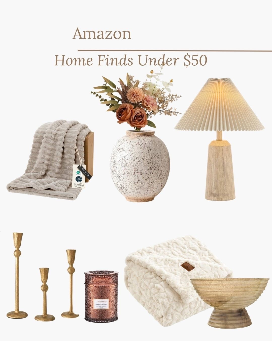 Amazon Home Finds Under $50!

#LTKHome #LTKSeasonal #LTKdayinmylife