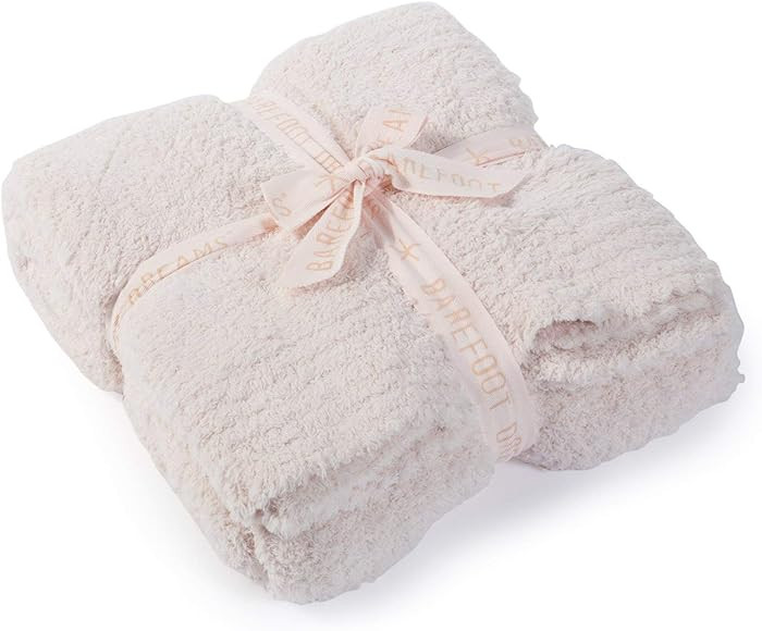 Barefoot Dreams CozyChic Throw - Pink | Amazon (US)