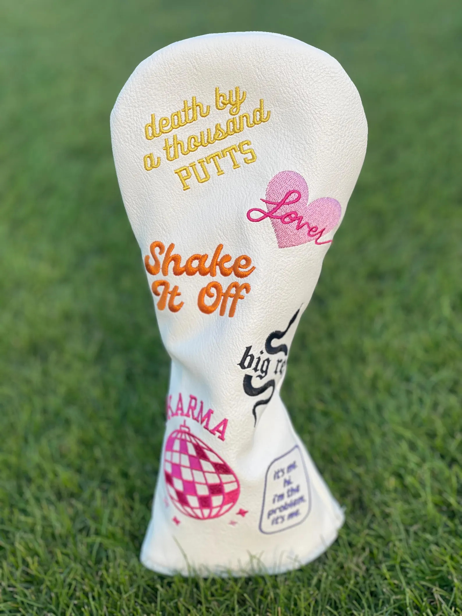 Swiftie Inspired White FAIRWAY Wood Embroidered Golf Cover W/ Bonus Gift Ready to Ship - Etsy | Etsy (US)