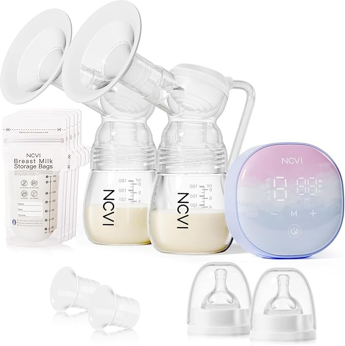 💧【Hospital-Grade Suction & Multiple Modes】Our electric breast pump delivers hospital-grade... | Amazon (US)