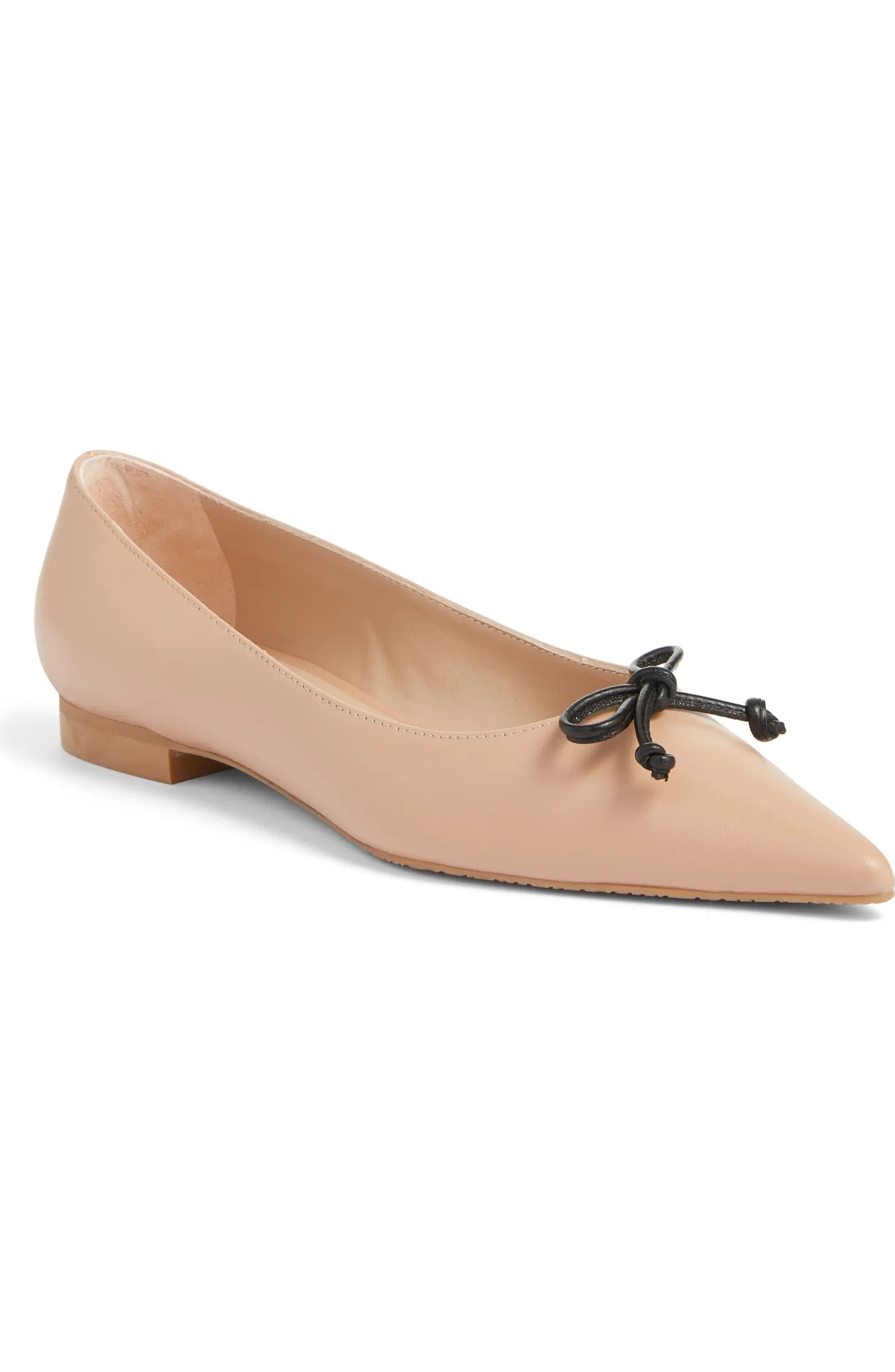 Stuart Weitzman Landon Pointed Toe Ballet Flat (Women) | Nordstrom | Nordstrom