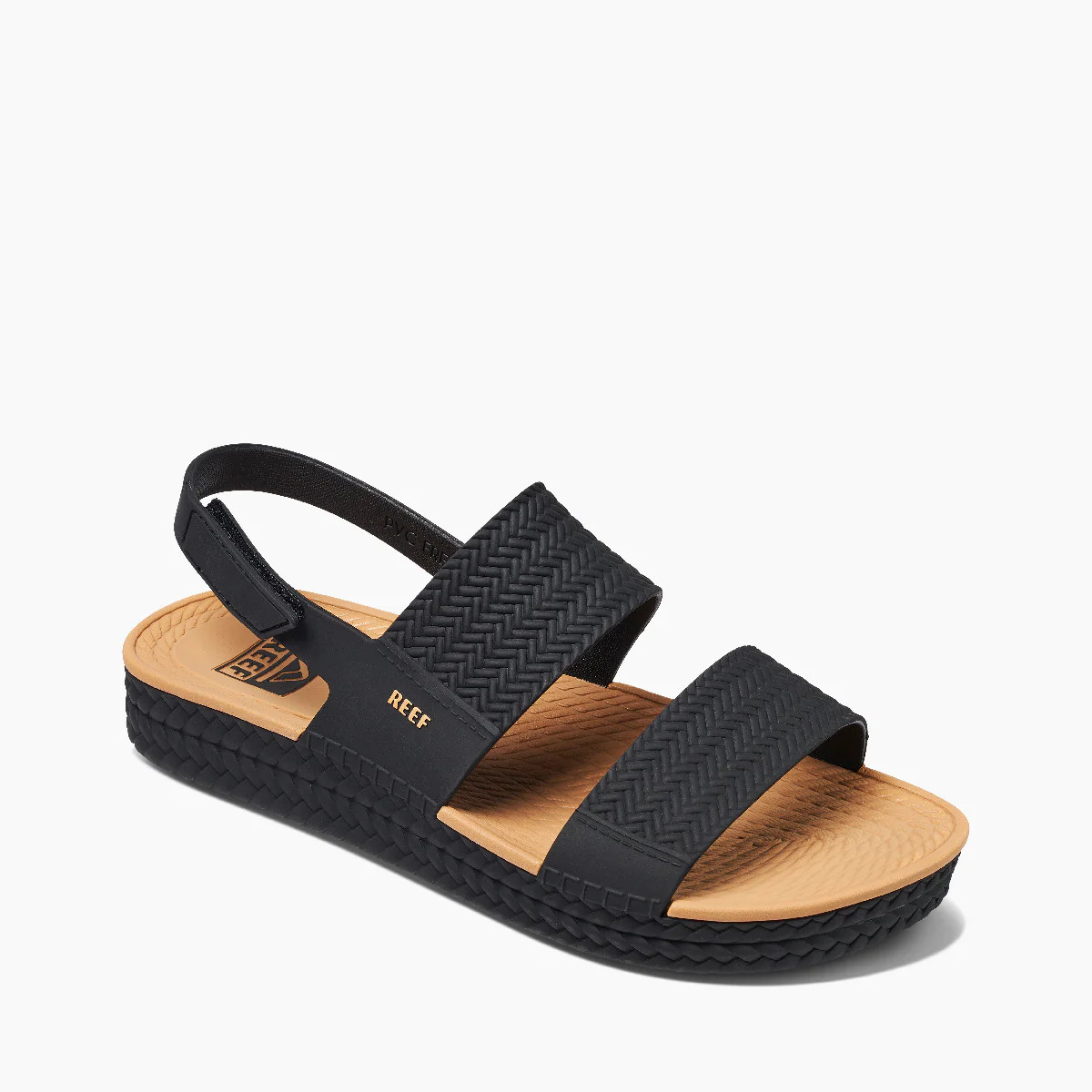 Women's Reef Water Vista Sandals in Black/Tan | REEF® | REEF