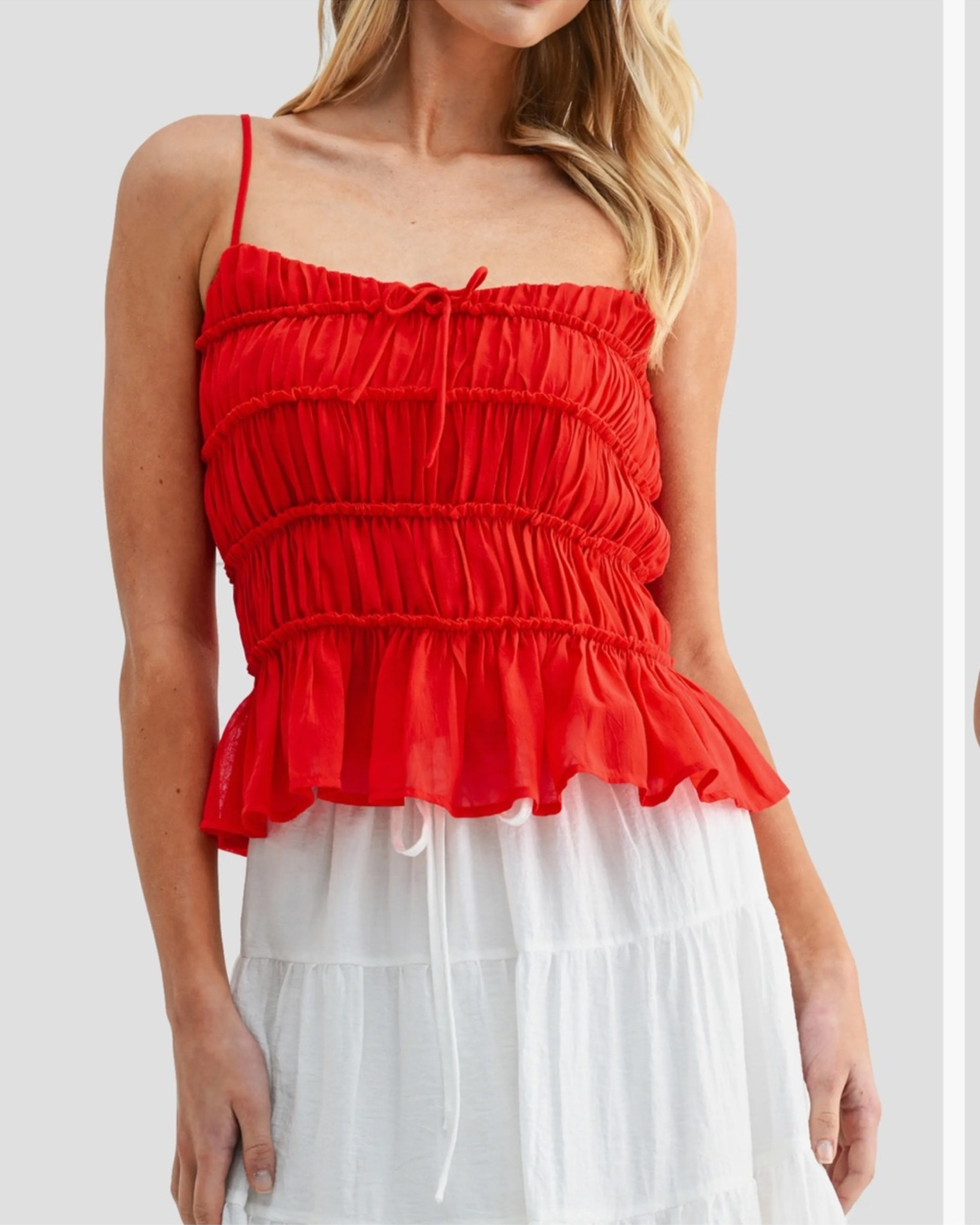 Cutie peplum top
4th of July top

#LTKootd