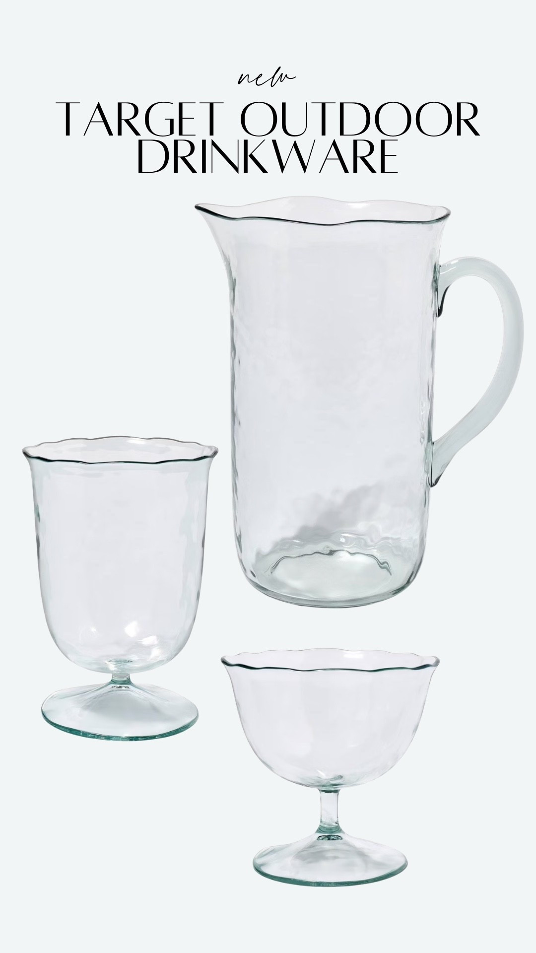 New acrylic outdoor drinkware at @Target 

#LTKHome #LTKSeasonal