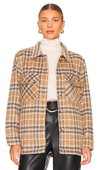 Plaid Shacket in Coffee Date | Revolve Clothing (Global)