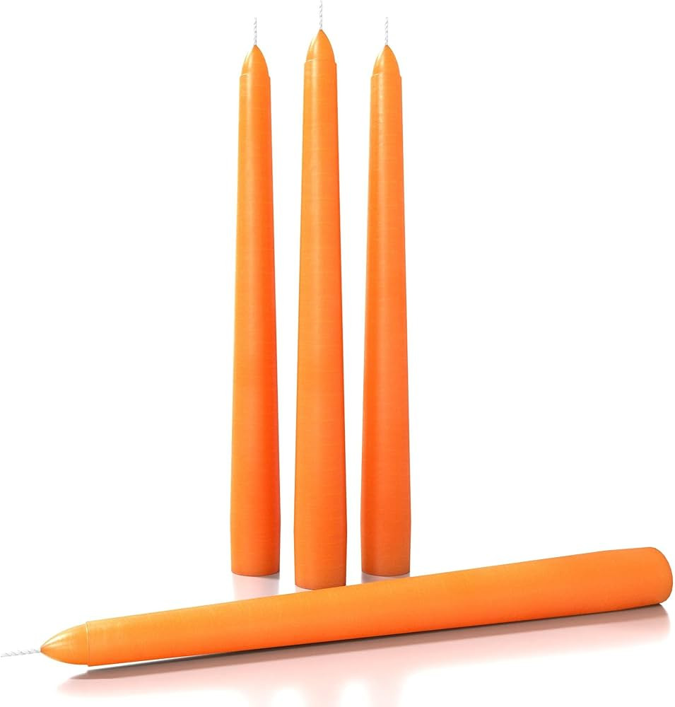 CANDWAX 8 inch Taper Candles Set of 4 - Tapered Candles Dripless and Unscented - Tall Candles Lon... | Amazon (US)