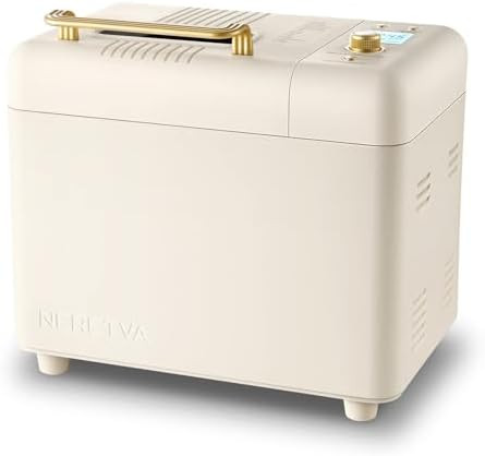 Neretva Bread Machine, 2.2LB 15-in-1 Bread Maker, Dual Heater Breadmaker Machine with Auto Nut Di... | Amazon (US)