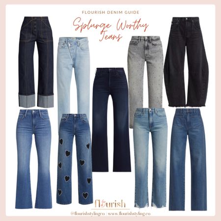 We understand the challenges of finding that perfect pair of jeans. That's why our splurge-worthy selections are here to make your denim shopping a breeze. Premium quality, unmatched style, all handpicked for you. Indulge in our top-tier denim, because you deserve it. 
#splurge #treatyoself #denimdays 

#LTKmidsize #LTKSpringSale #LTKstyletip