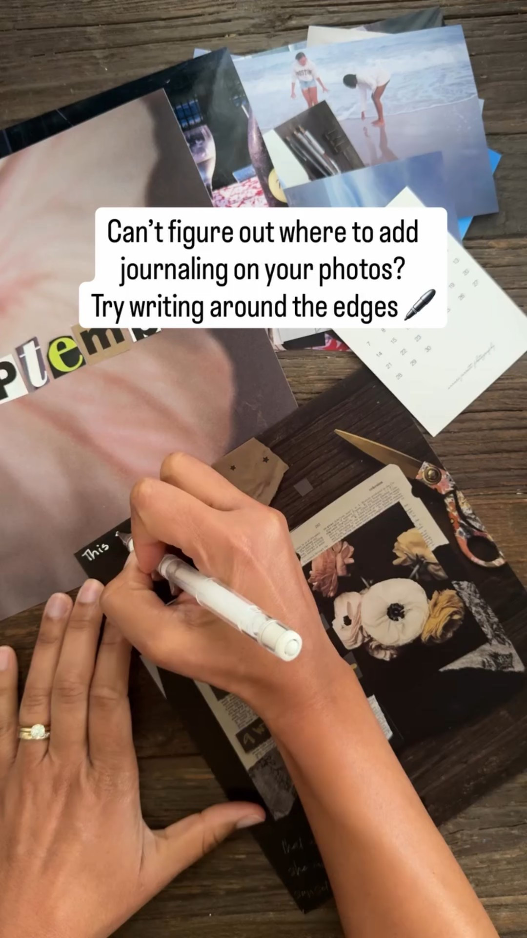 This is one of my favorite ways to add journaling directly on my photos - around the edges 🖊️
 
It comes in handy when you don’t have much negative space to add words, or when you don’t want to take away from the actual photo ❤️

Have you tried this before?

#Photojournaling #journaling #photosandstories #journalingcommunity #journaltips #memorykeeping #scrapbookjournaling #artjournalinspo #artjournalinspiration