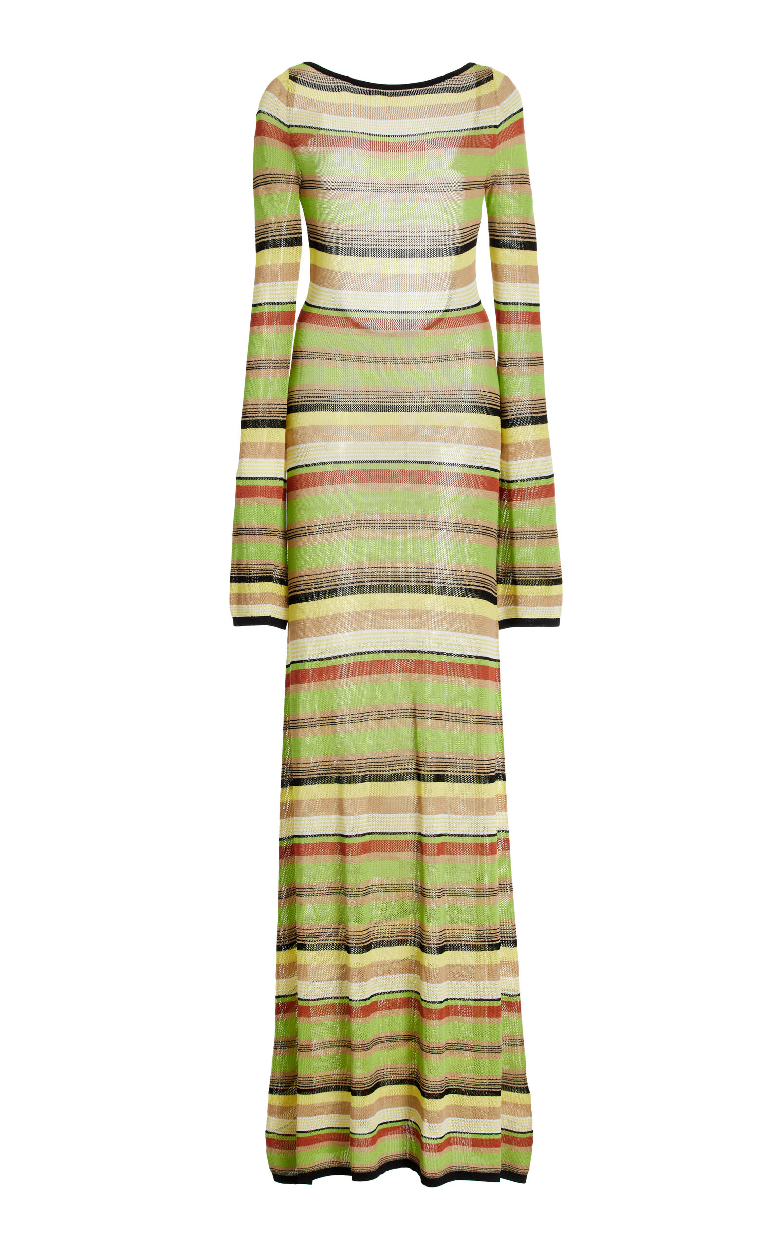 Coastline Open-Back Striped Maxi Dress | Moda Operandi (Global)