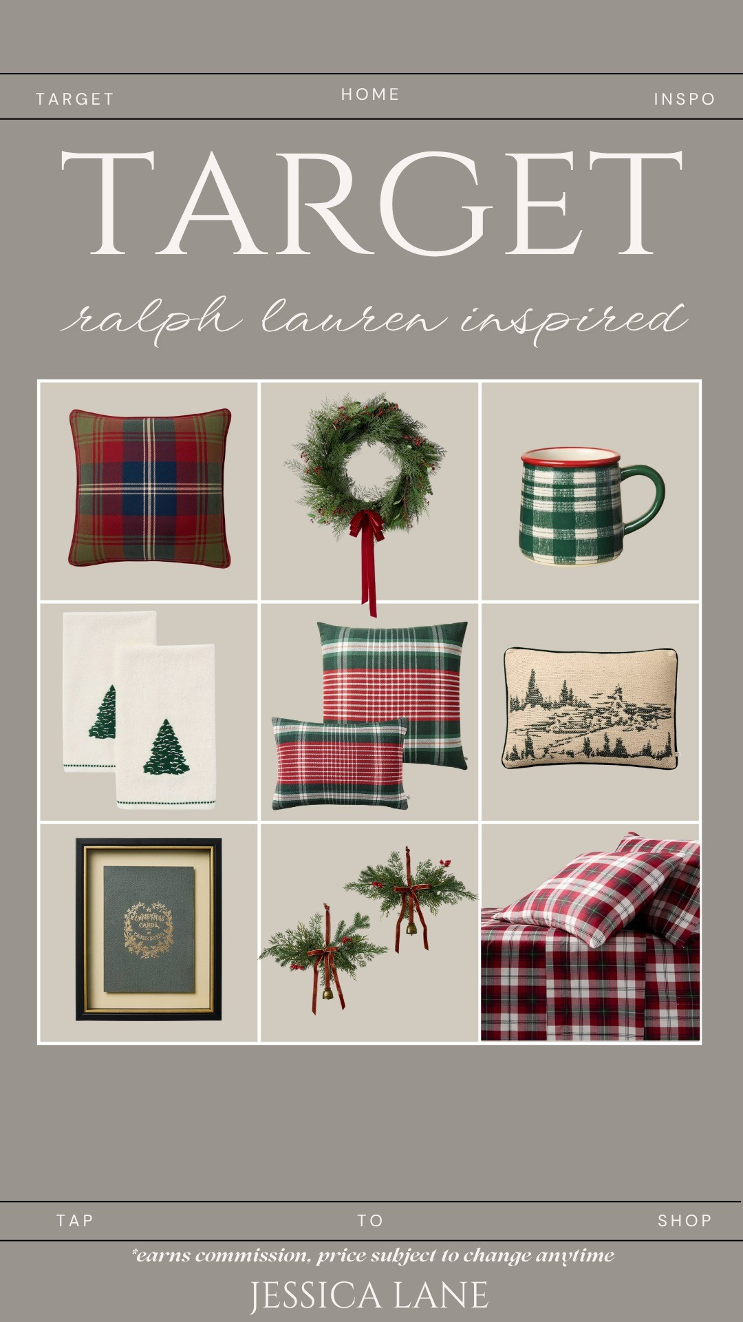 Timeless, tailored, and perfectly polished for the holidays. Shop the RL-inspired look.#TargetTuesday #HolidayDecor #RalphLaurenStyle #ClassicChristmas #TargetsBest

#LTKHoliday #LTKSeasonal #LTKHome