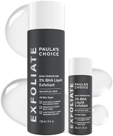 Paula's Choice SKIN PERFECTING 2% BHA Liquid Exfoliant with Salicylic Acid, Facial Polish for Enl... | Amazon (US)