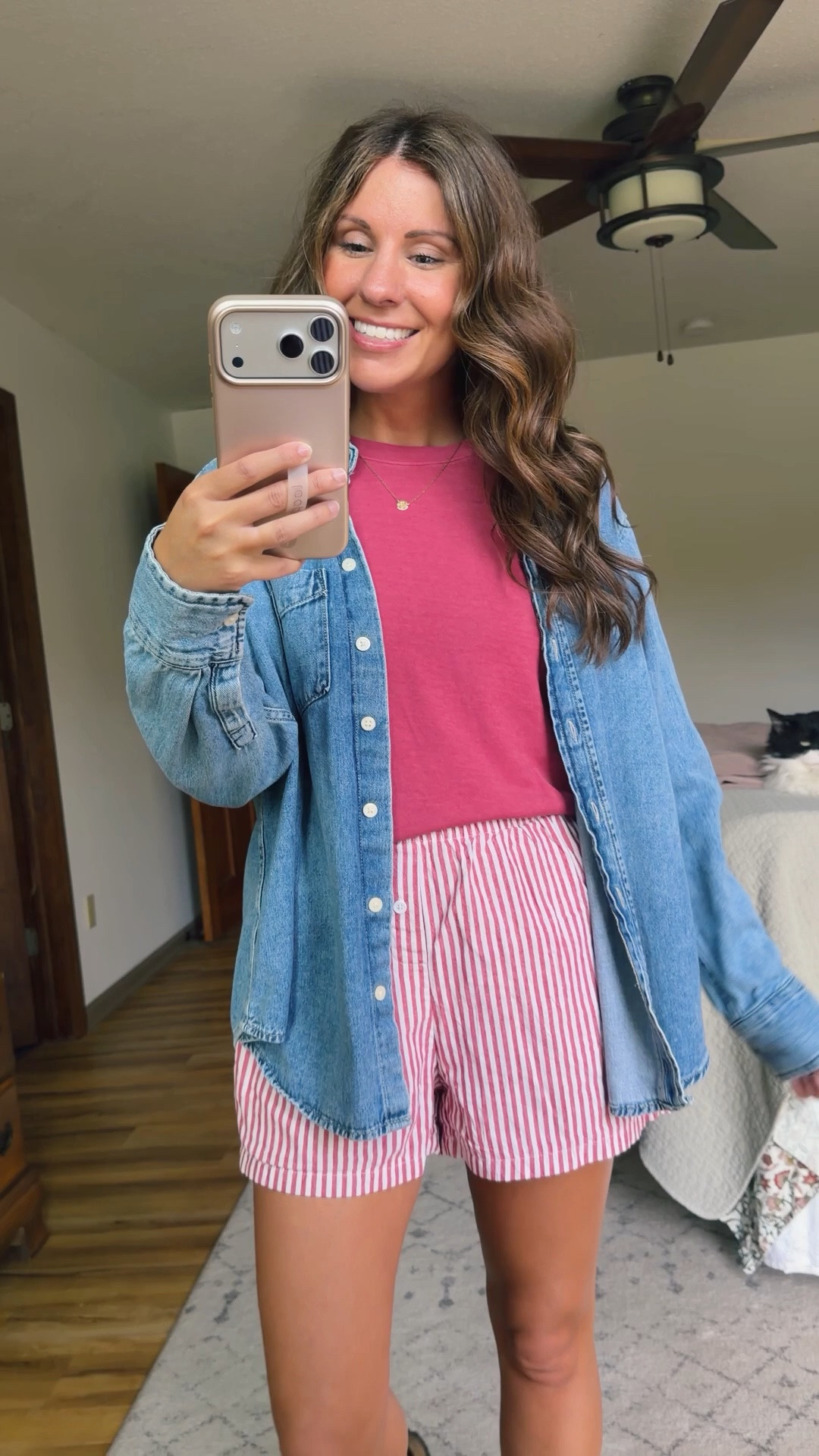 Early fall outfit ♥️

xs in my tee, xs in denim shirt, and small in my boxer shorts. My Birkenstock sandals are size 36

#LTKSeasonal #LTKPetite #LTKootd