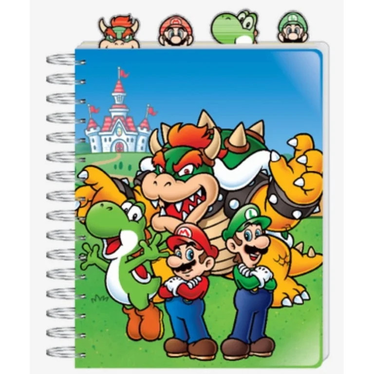 Nintendo Super Mario Bros. 4 Tab Journal | Walmart (US)