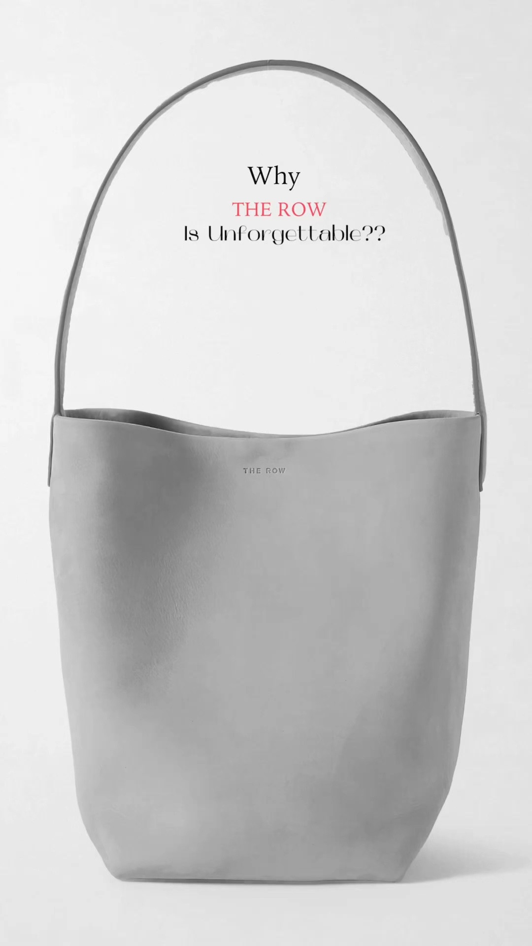 Recently, it’s really popular. And yes that I love #TheRow so much!!! I have find the small and medium size for you as well.

The Row brand pursues high-quality, with premium leather materials and exquisite craftsmanship. 
It is often compared to Hermès. From the website photos, the quality may not be that apparent. 
But once you hold the bag in your hands, you can completely feel the luxurious quality and superior craftsmanship. 
The quality is truly, truly excellent!
The red one IS KINDA SPECIAL, Right?? 
#handbag #totebag #shoulderbag #trendingbag 

#LTKstyletip #LTKasia #LTKbag