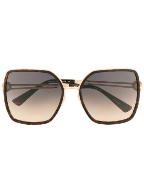 square-frame gradient sunglasses | Farfetch (US)