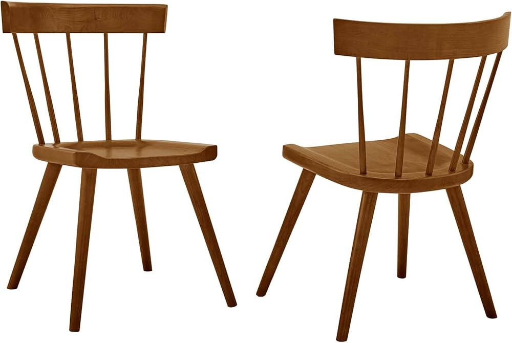 Modway Sutter Dining Room Tables and Chairs, Walnut | Amazon (US)