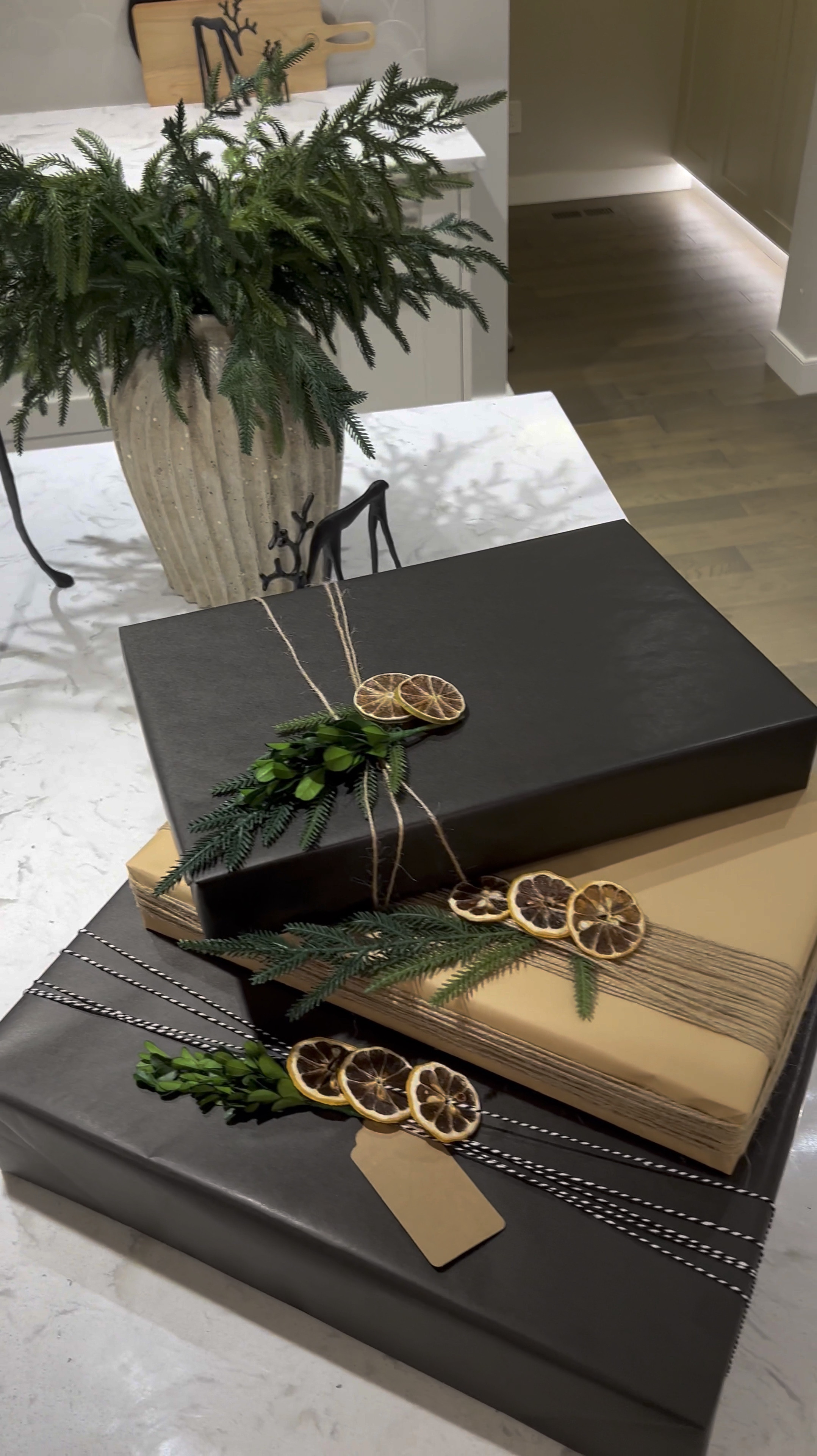 😩
Finally a way to wrap presents without wrapping paper curling back up and tape rolling all over this place! 😆🎉 …plus with the wrapping paper cutter, you can now cut straight lines with a simple glide … no need for scissors which means no more wrist and hand fatigue! 🥳

The wrapping paper clamps can be used on your table or countertop…you can attach your tape to both sides… so no more precut tape strips! 🎉#LTKVideo 

#LTKStyleTip #LTKSaleAlert