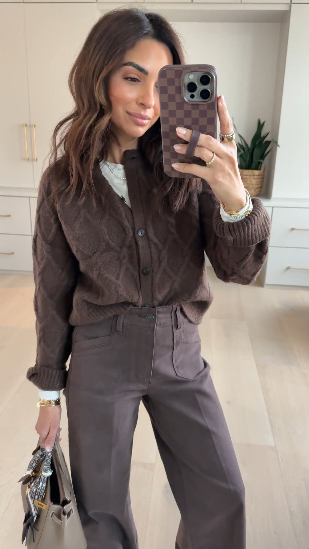 This was one of my most loved outfits last week! I’m wearing an xs in cardigan, Small in white tee underneath and 24 in pants. Sneakers are soo comfy and wearing my true size. Comfy coffee date outfit ☕️

#LTKootd #LTKPetite