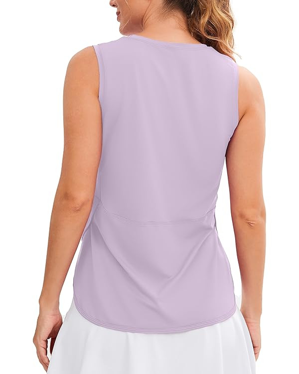 JOYSPELS Ice Silk Workout Tank Tops for Women Cool-Dry Sleeveless Loose Fit Yoga Shirts Athletic | Amazon (US)