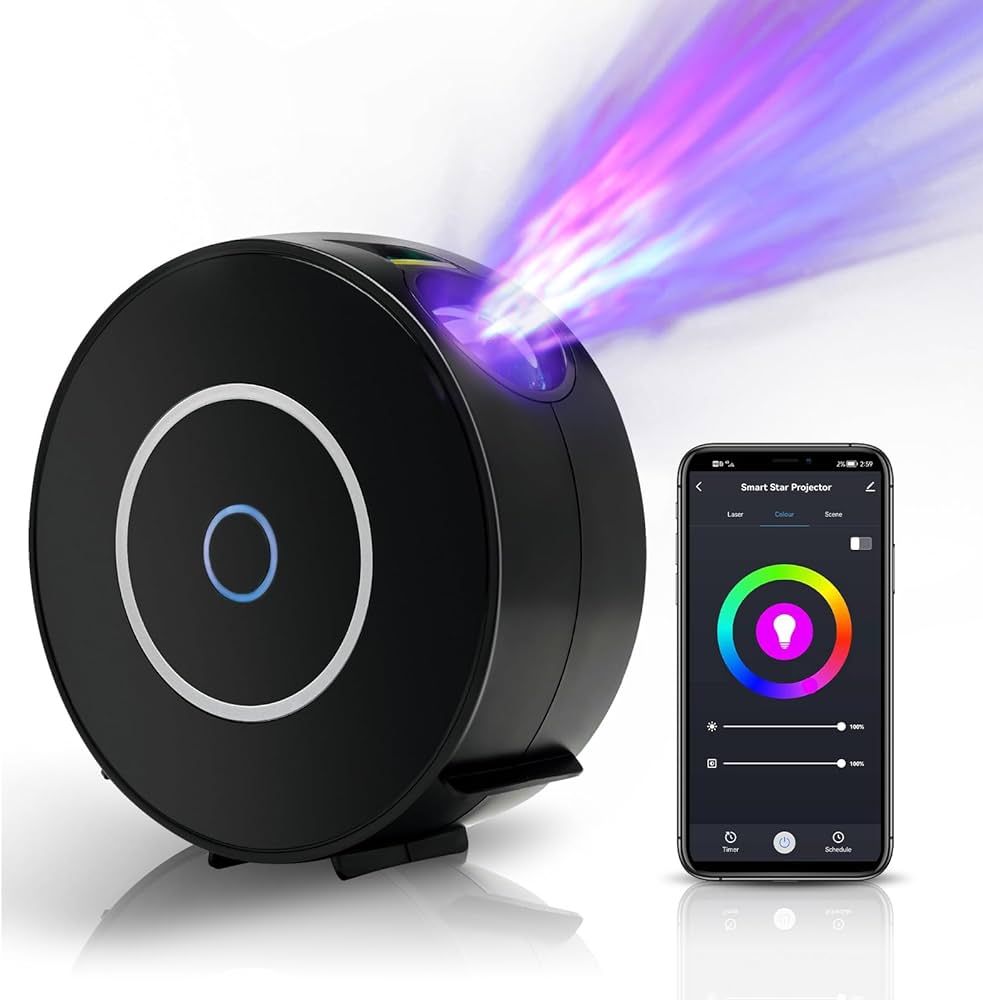 Star Projector, Galaxy Projector for Bedroom, Smart APP & Voice Control Galaxy lamp, Compatible w... | Amazon (US)