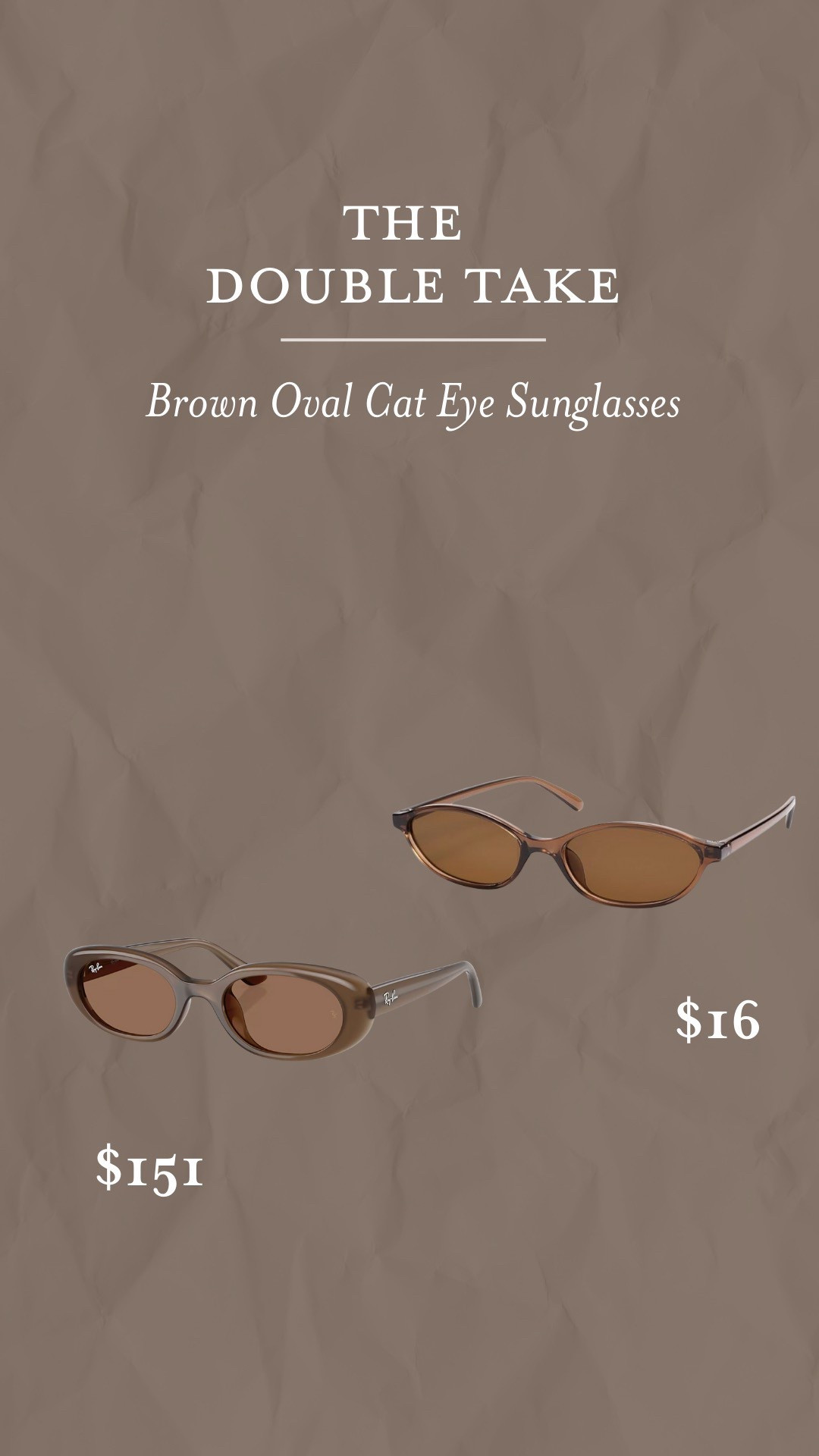 Which one are you picking?! The Ray Bans or the Amazon Double Take 👀

#LTKStyleTip #LTKSaleAlert #LTKFindsUnder50