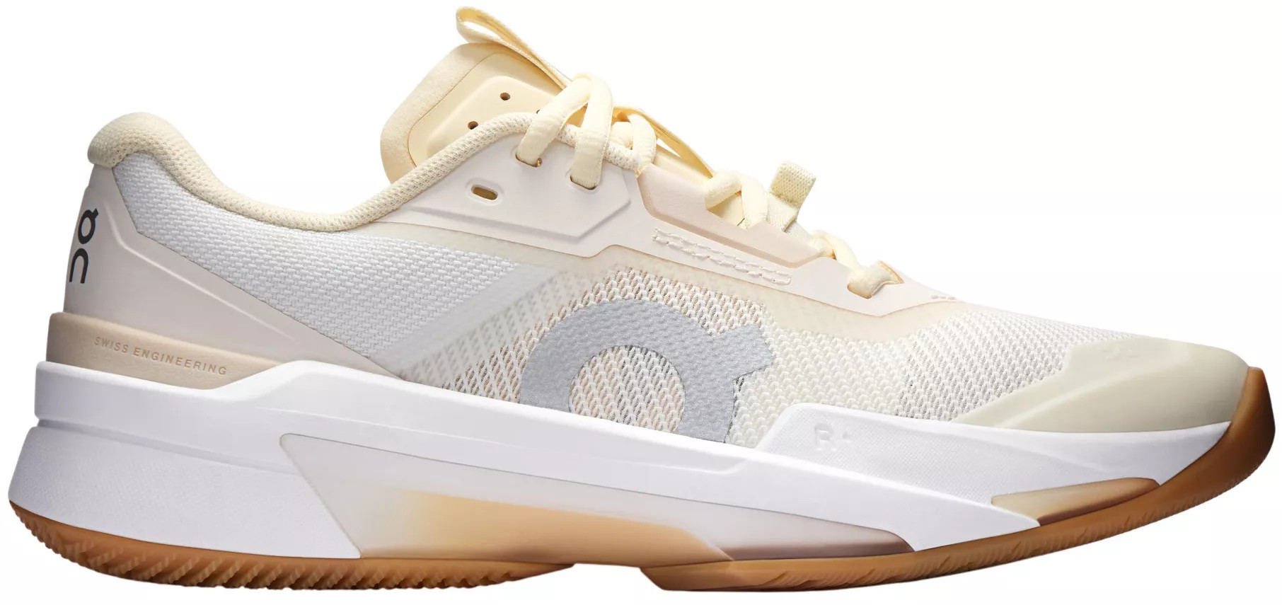 On Women's THE ROGER Pro Fire Tennis Shoes, Size 9.5, Ivory/Sand | DICK'S Sporting Goods
