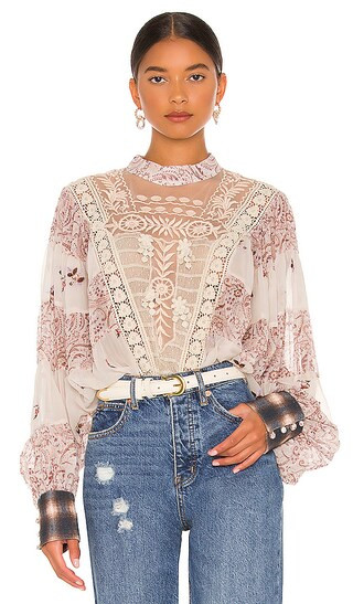 Fiona Top in Antique Combo | Revolve Clothing (Global)