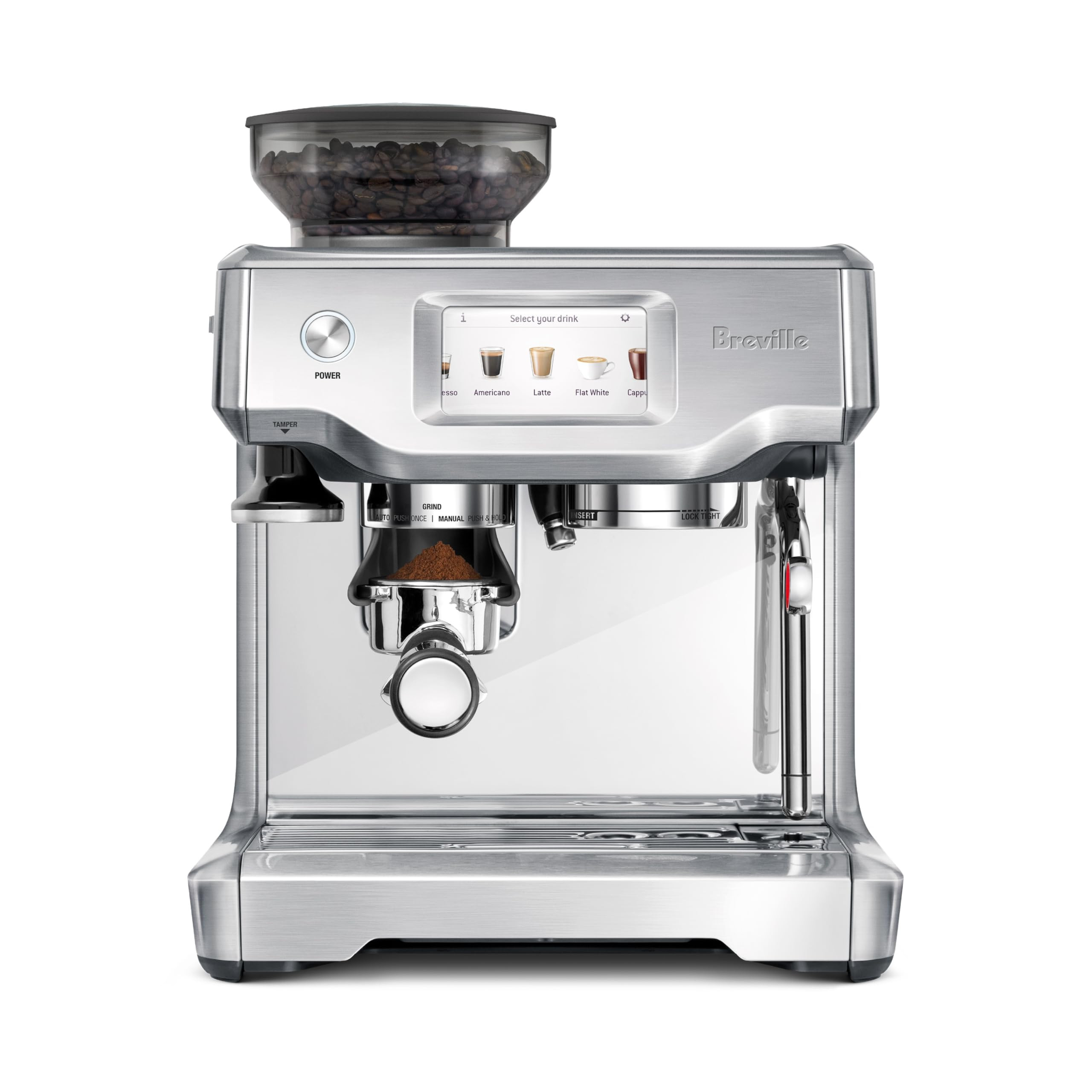 Breville Barista Touch Espresso Machine BES880BSS, Brushed Stainless Steel | Amazon (US)