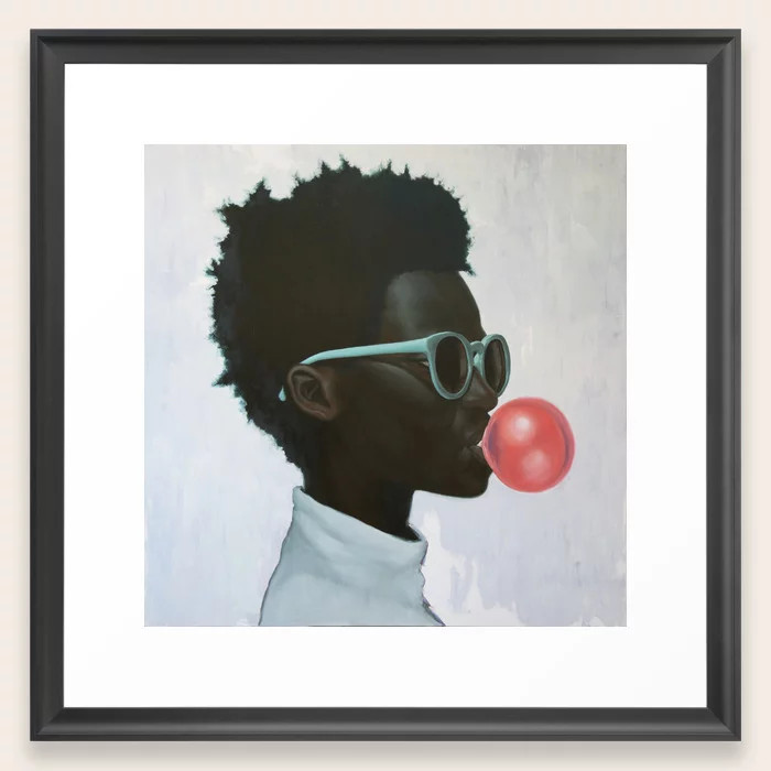 How far is a light year? Framed Art Print | Society6