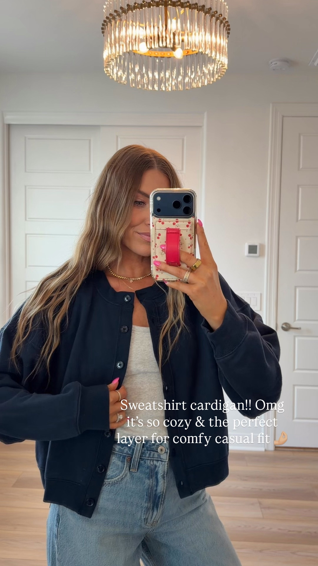@abercrombie sweatshirt cardigan on sale!!