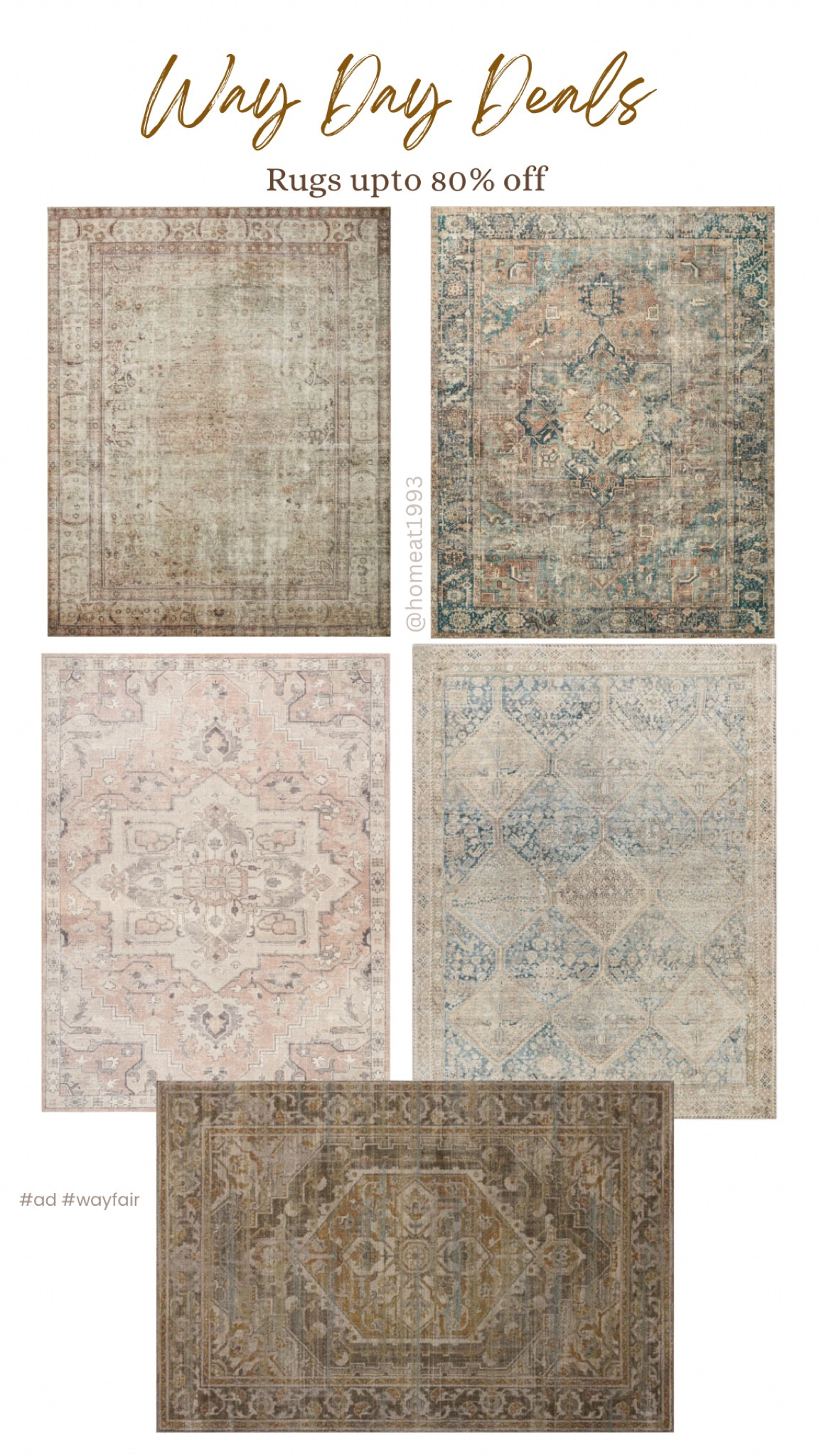 Wayfair’s Way Day officially starts in TWO days! Don’t miss out - enjoy 80% off and free shipping on everything for a limited time only! 

Wayfair finds,  furniture, lighting, rugs, décor, living room styling, bedroom décor, kitchen styling, home furniture

@wayfair #wayfair #wayfairpartner #wayday #ad #paidlinks #LTKxWayDay #LTKsalealert #LTKhome