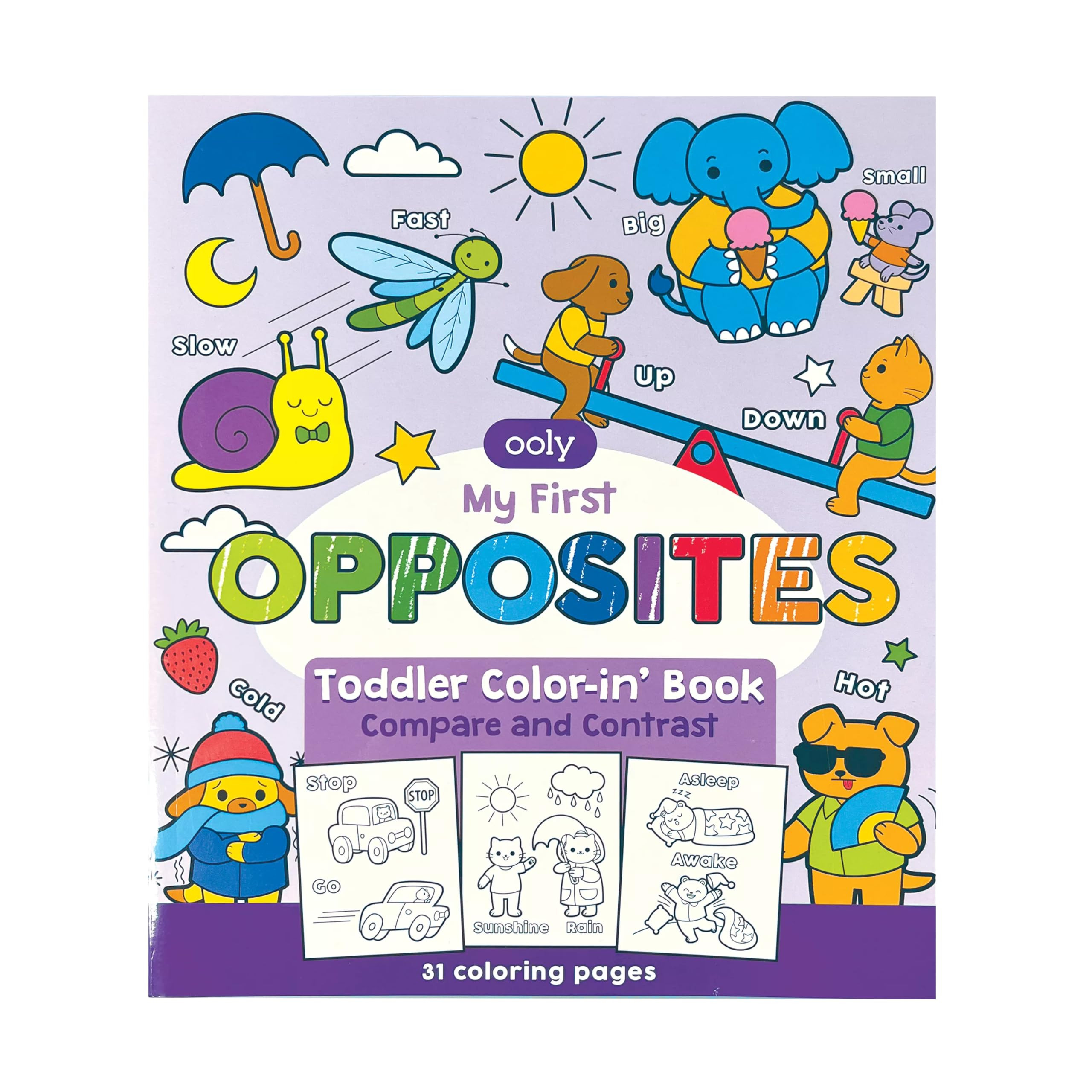 OOLY Coloring Book for Toddlers, Easter Activities for Toddlers, Fun Activity Coloring Pages for ... | Amazon (US)