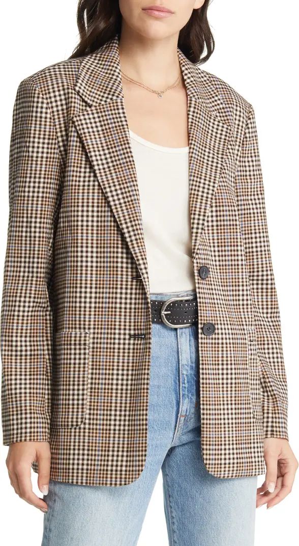 Patch Pocket Plaid Blazer | Nordstrom