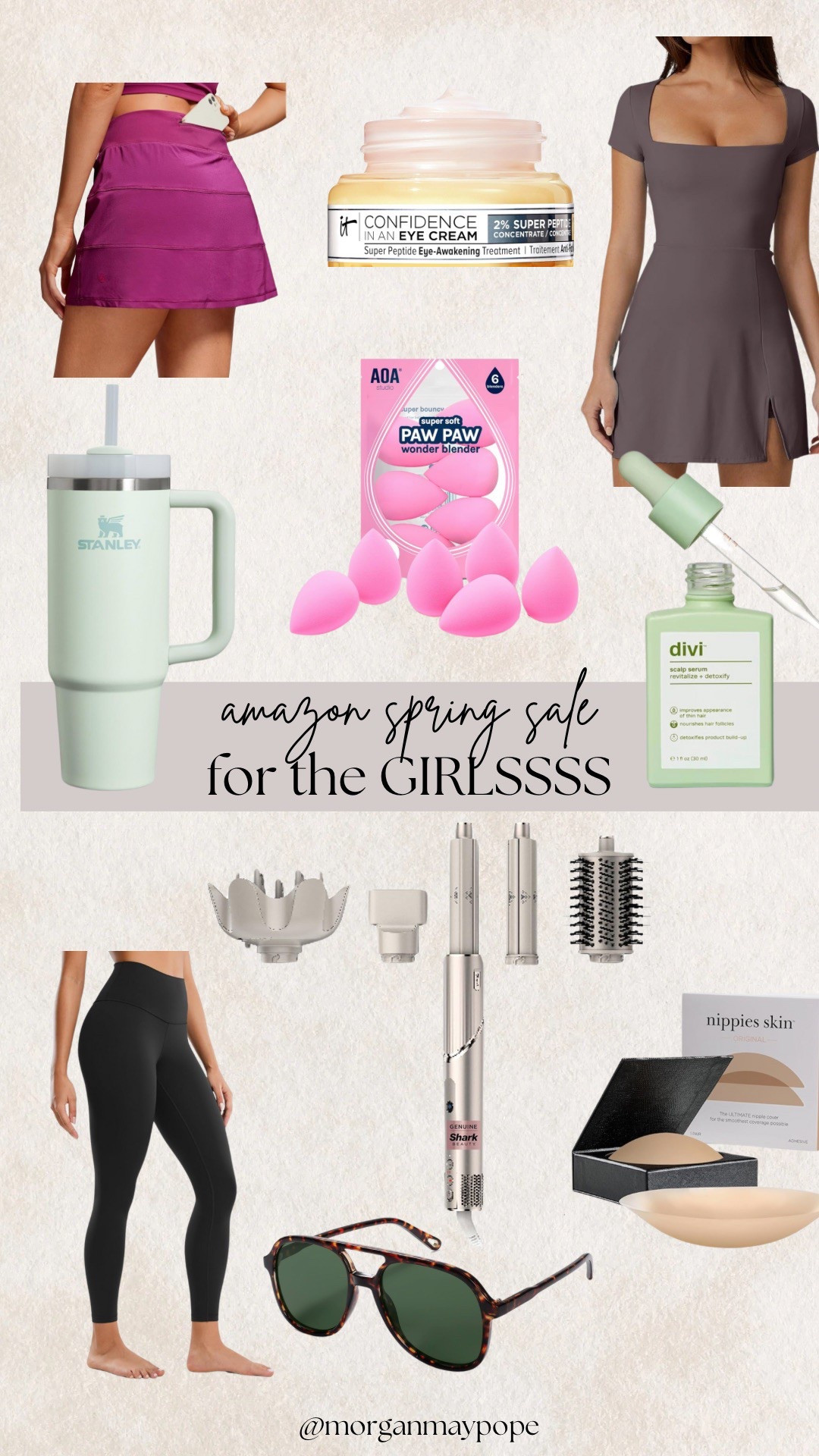 Amazon spring sale women’s clothing, Stanley Cup shark hair great deals the best leggings work out clothes attire beauty make up

#LTKBeauty #LTKSaleAlert #LTKFindsUnder50