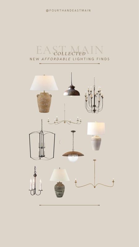 collected // new affordable lighting finds 

lighting roundup
mcgee dupe
mcgee lighting 
amber interiors dupe 

#LTKhome
